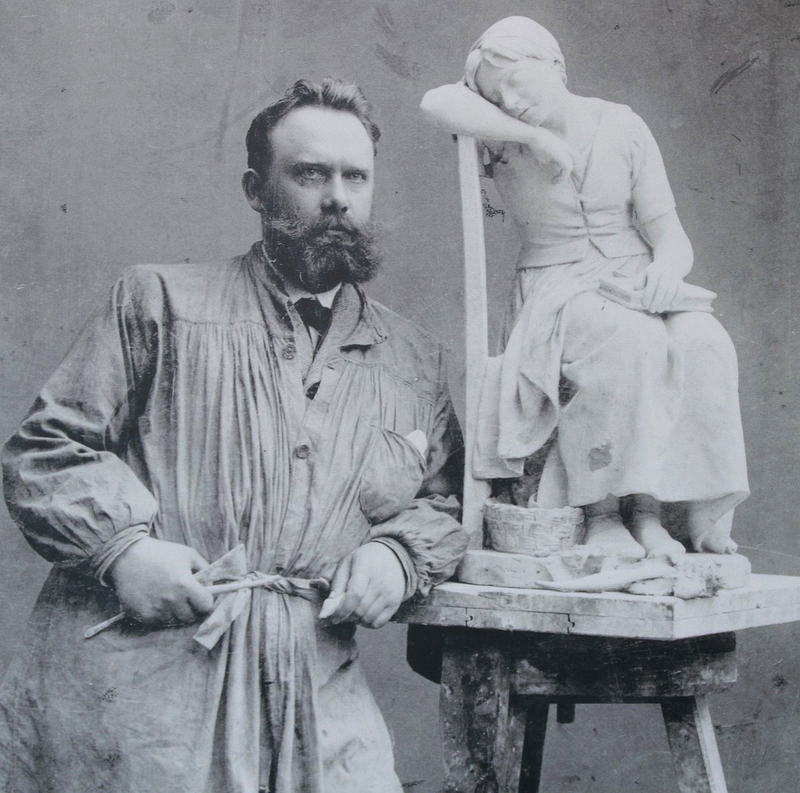 Mathias Skeibrok i Paris 1884. 