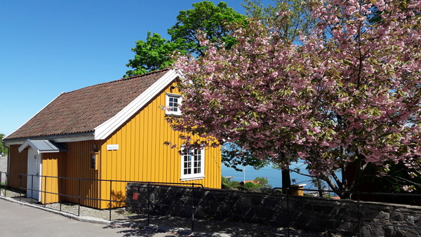 Munchs hus sett fra gaten