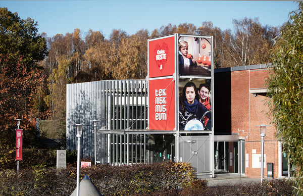 Teknisk museum ligger vakkert til langs Akerselva