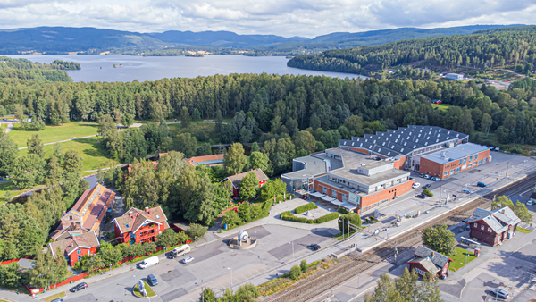 Teknisk museum ligger vakkert til langs Akerselva