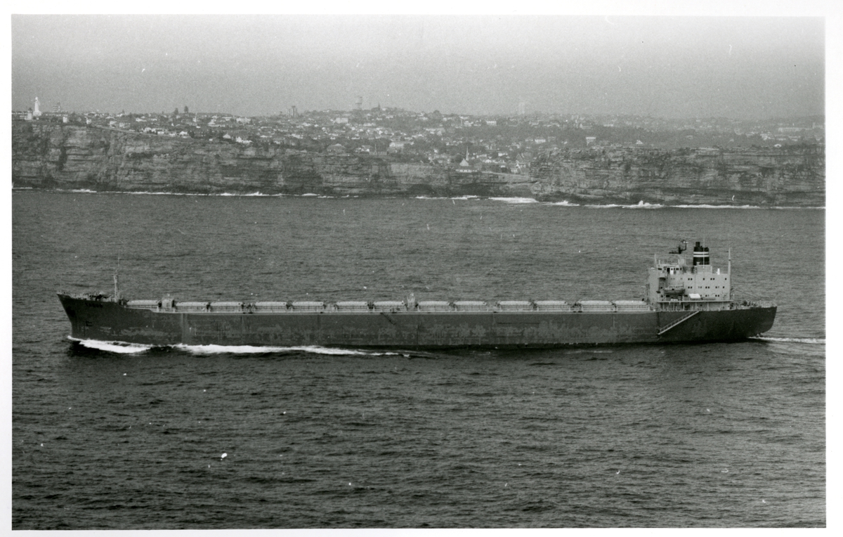 M/S Tagus (b. 1977, Nippon Kokan K.K. Tsu) Norsk Maritimt Museum