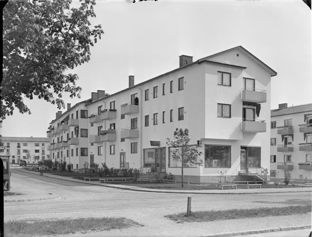 Flerbostadshus Exteriör - ArkDes / DigitaltMuseum