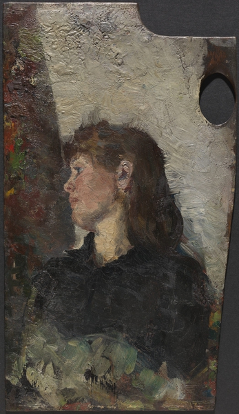 Malerinnen Oda Krohg [Maleri] - Nasjonalmuseet, Billedkunstsamlingene ...